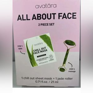 AVATARA Face Mask & Face Roller Set